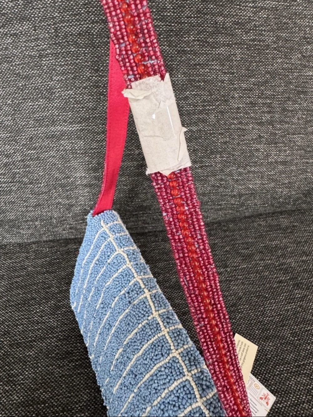 NWT Handmade Beaded Lobster Bag Butter Charm viral release India - Picture 8 of 8